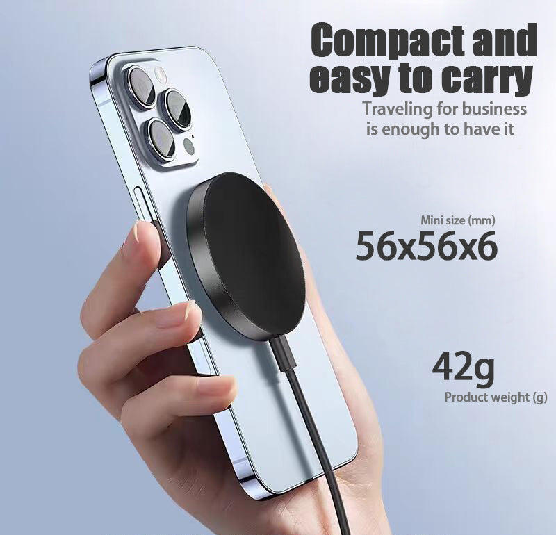 Qi2 Wireless Charger 15W Magnetic Wireless Fast Charging Is Suitable