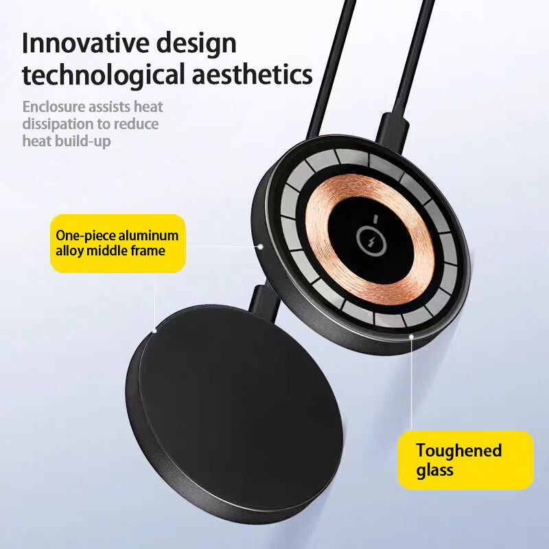 Qi2 Wireless Charger 15W Magnetic Wireless Fast Charging Is Suitable