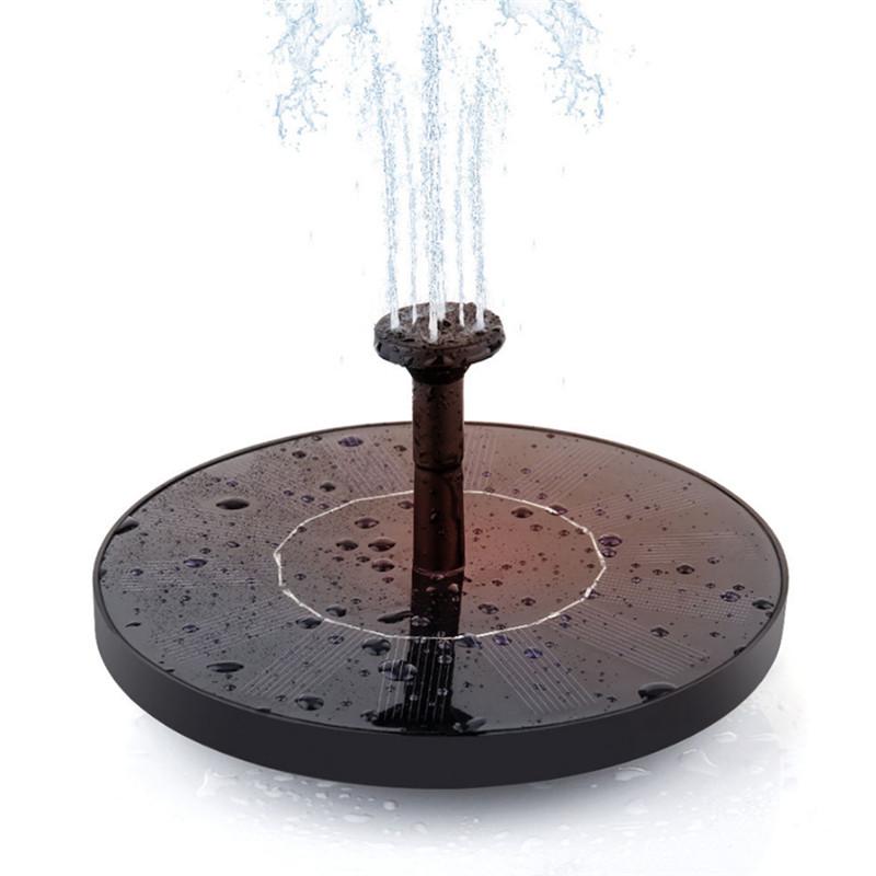 Solar Power Bird Bath Fountain Water Floating Pump Fountain for Bird